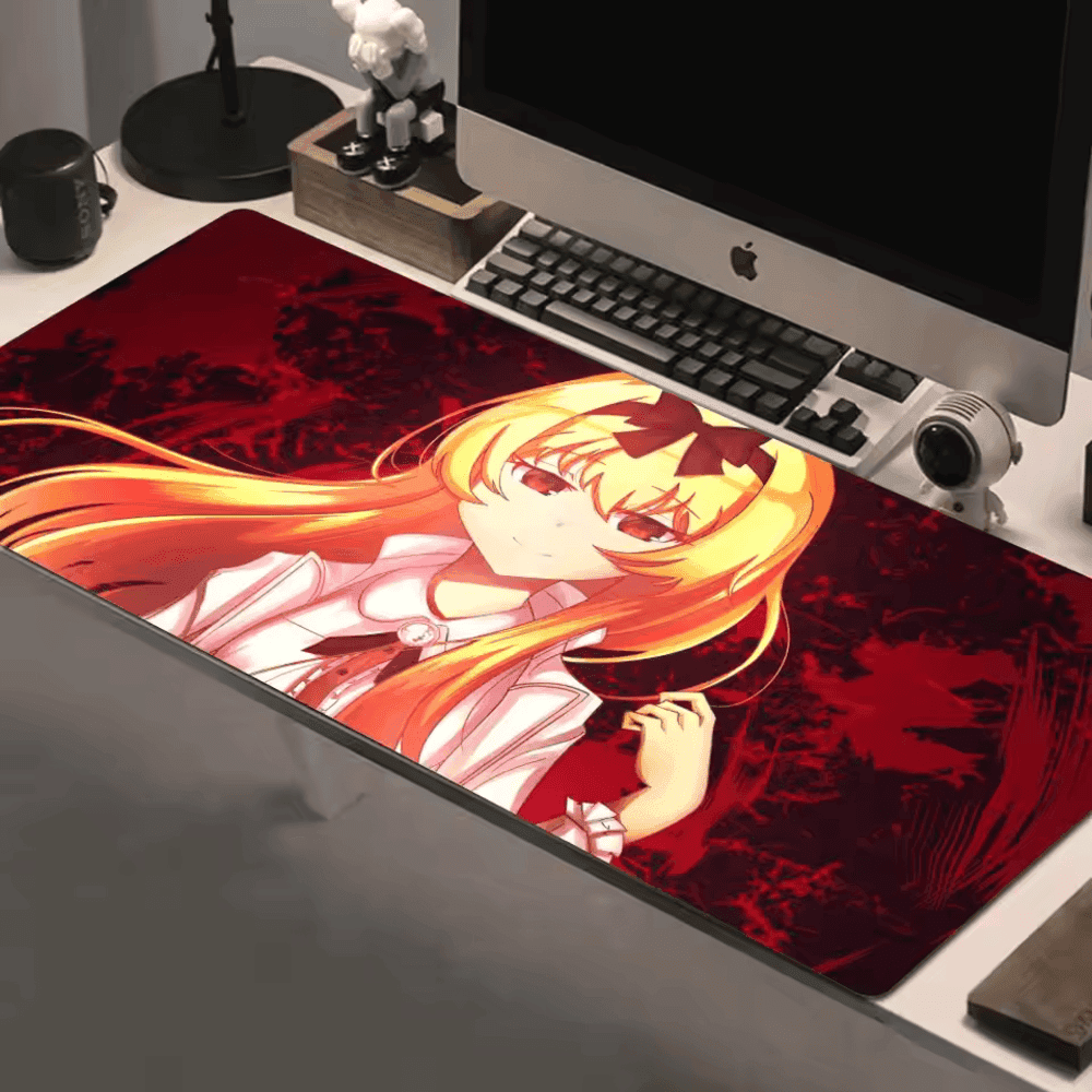 Anime Arifureta Red Mouse Pad