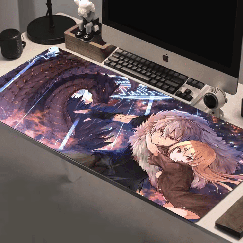 Anime Arifureta Hajime Nagumo And Yue Mouse Pad