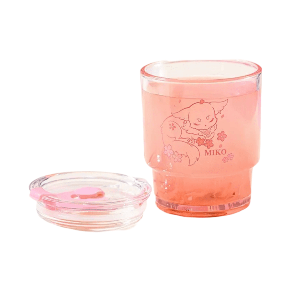 Anime Genshin Impact Yae Miko Glass Cup — detail 1