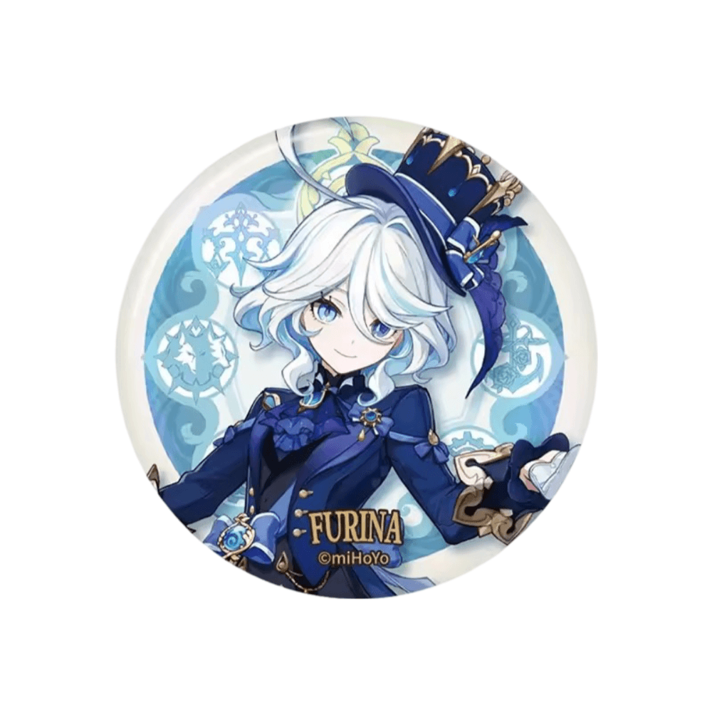 Anime Furina Genshin Impact Badge