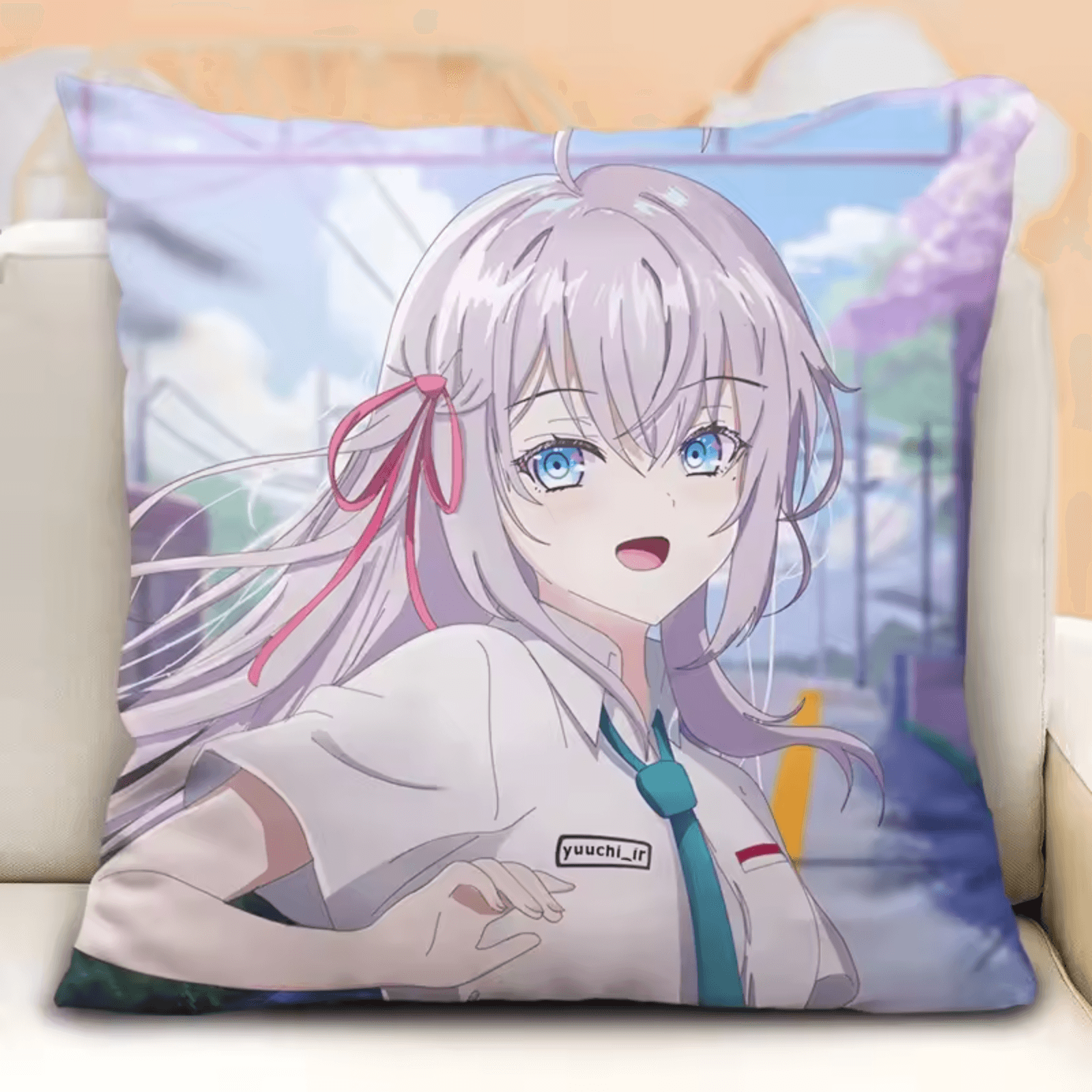 Anime Alisa Mikhailovna Kujou Cotton Sofa Pillow