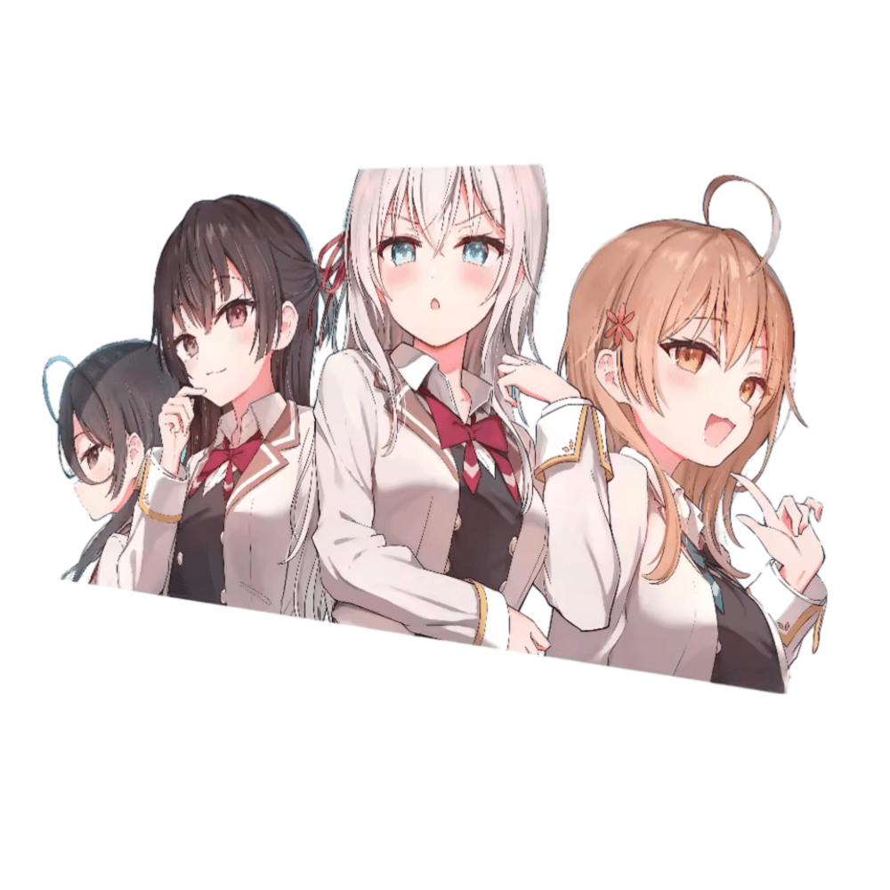 Anime Alya Sometimes Hides Her Feelings In Russian Alisa With Friends Mouse Pad