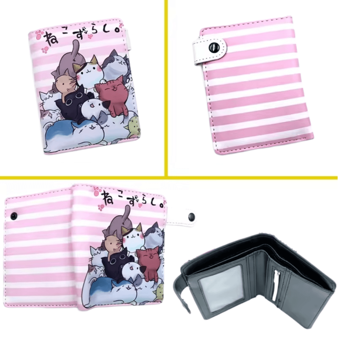 Anime Cat Kittens Wallet — detail 1