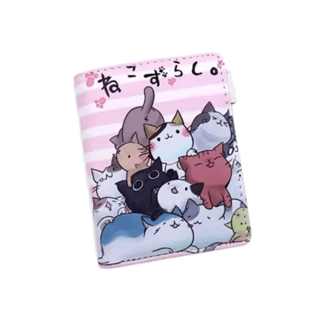 Anime Cat Kittens Wallet