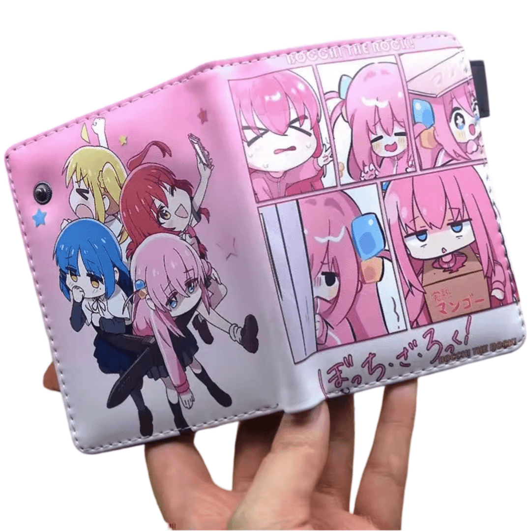 Anime Bocchi The Rock! Character Wallet
