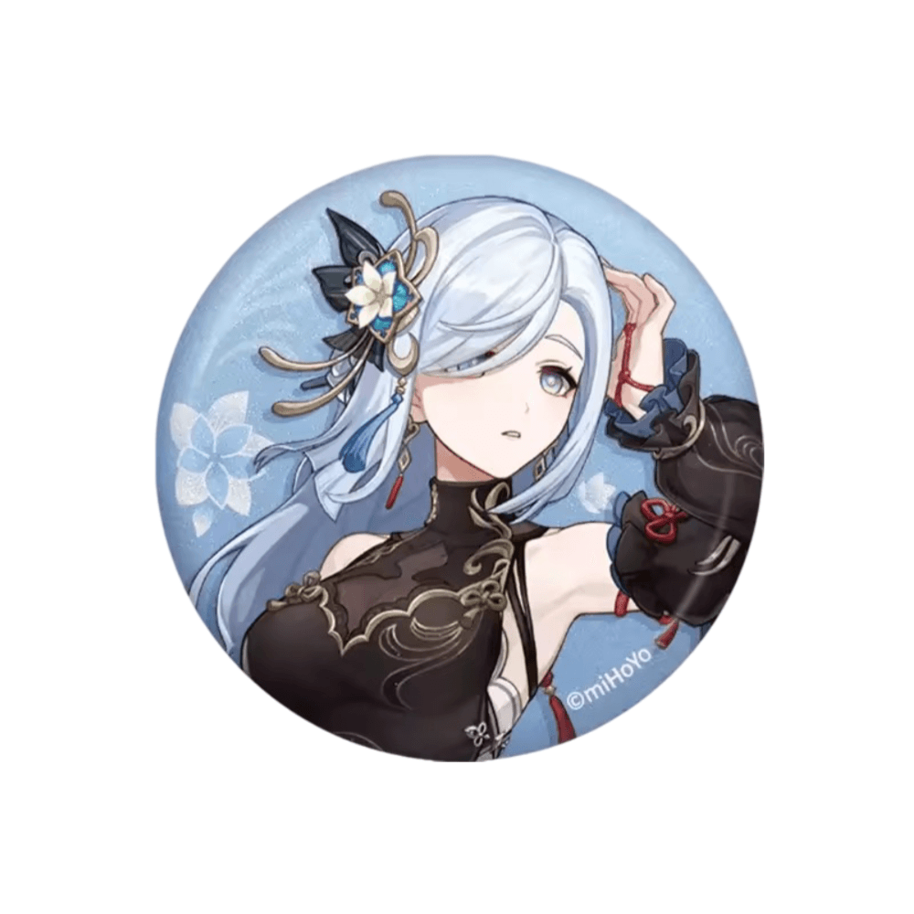 Genshin Impact Anime Shenhe Badge