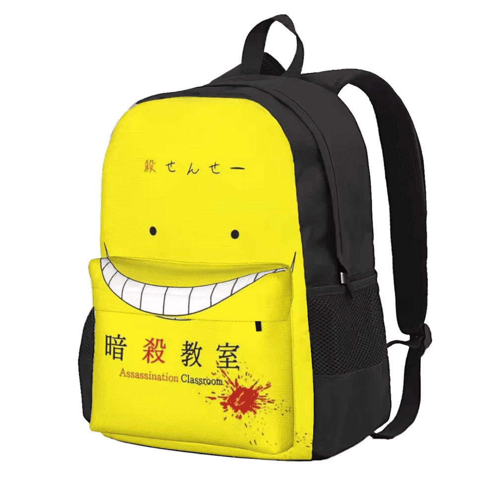 Anime Assassination Classroom Koro-sensei Student Backpack