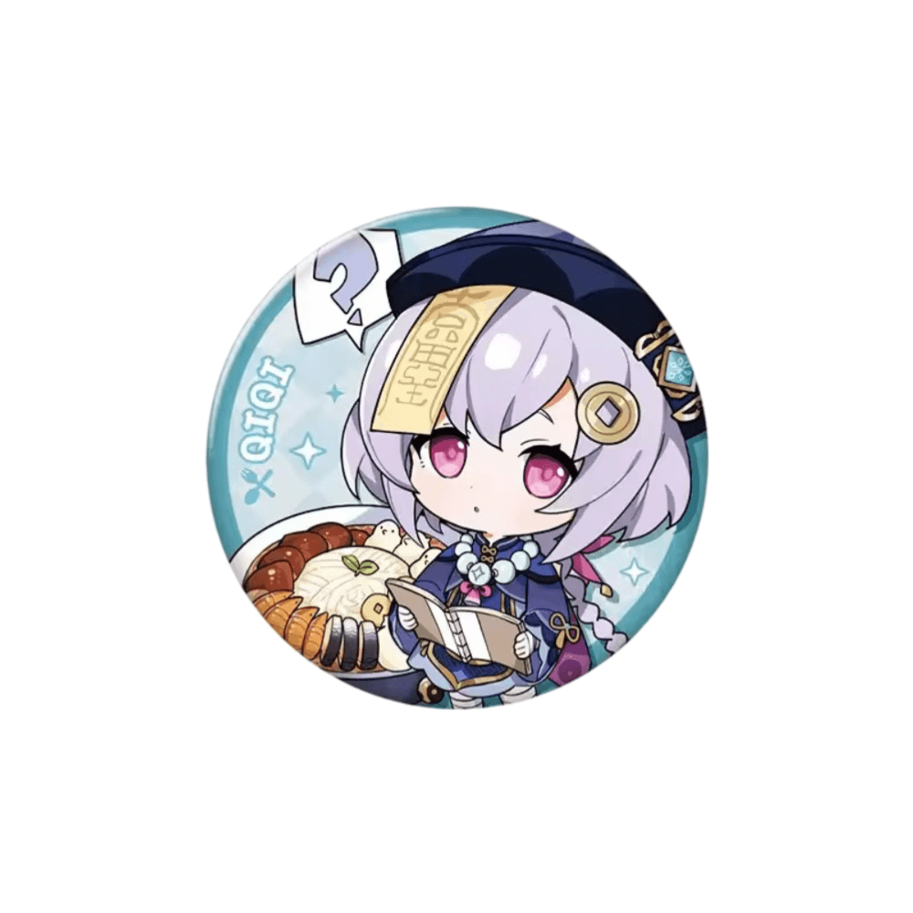Anime Genshin Impact Qiqi Badge Pin