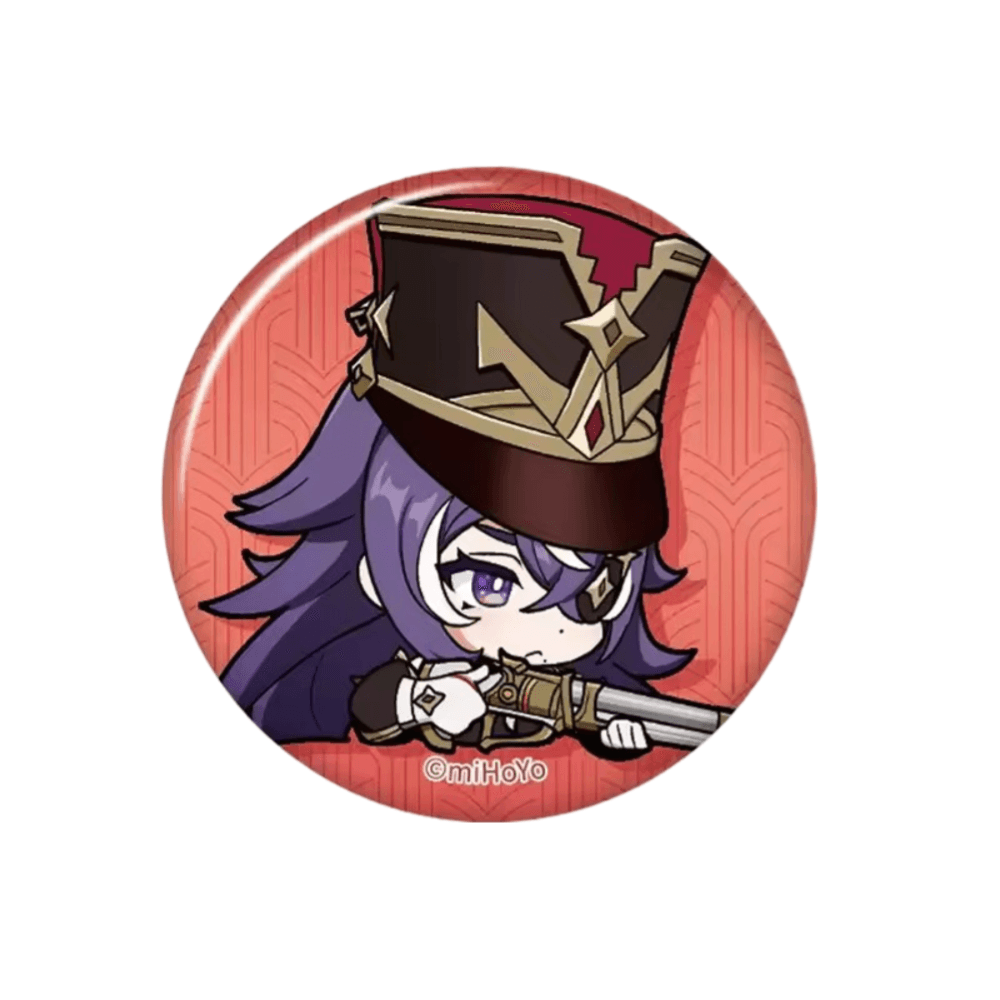 Anime Genshin Impact Chevreuse Print Badge