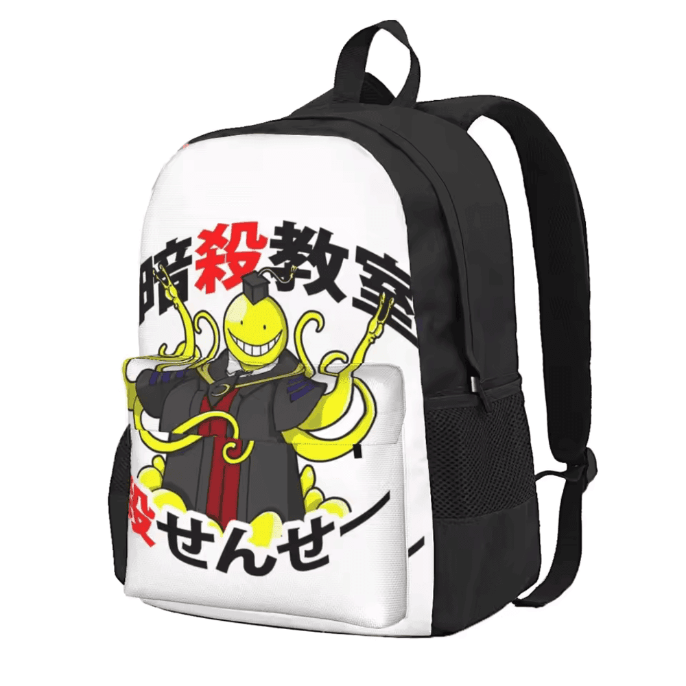 Assassination Classroom Anime Koro-sensei Canvas Backpack