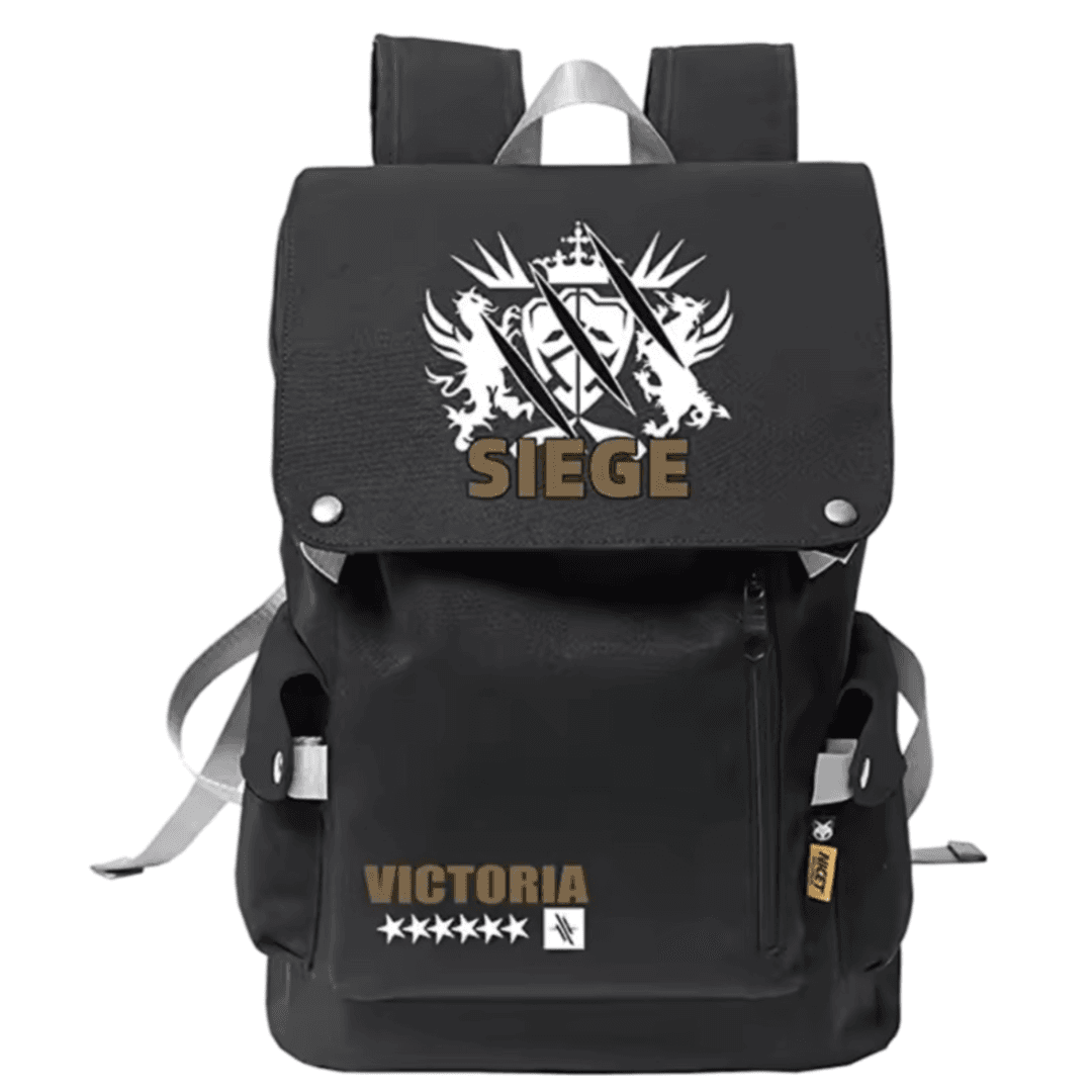 Anime Arknights Siege And Victoria Backpack
