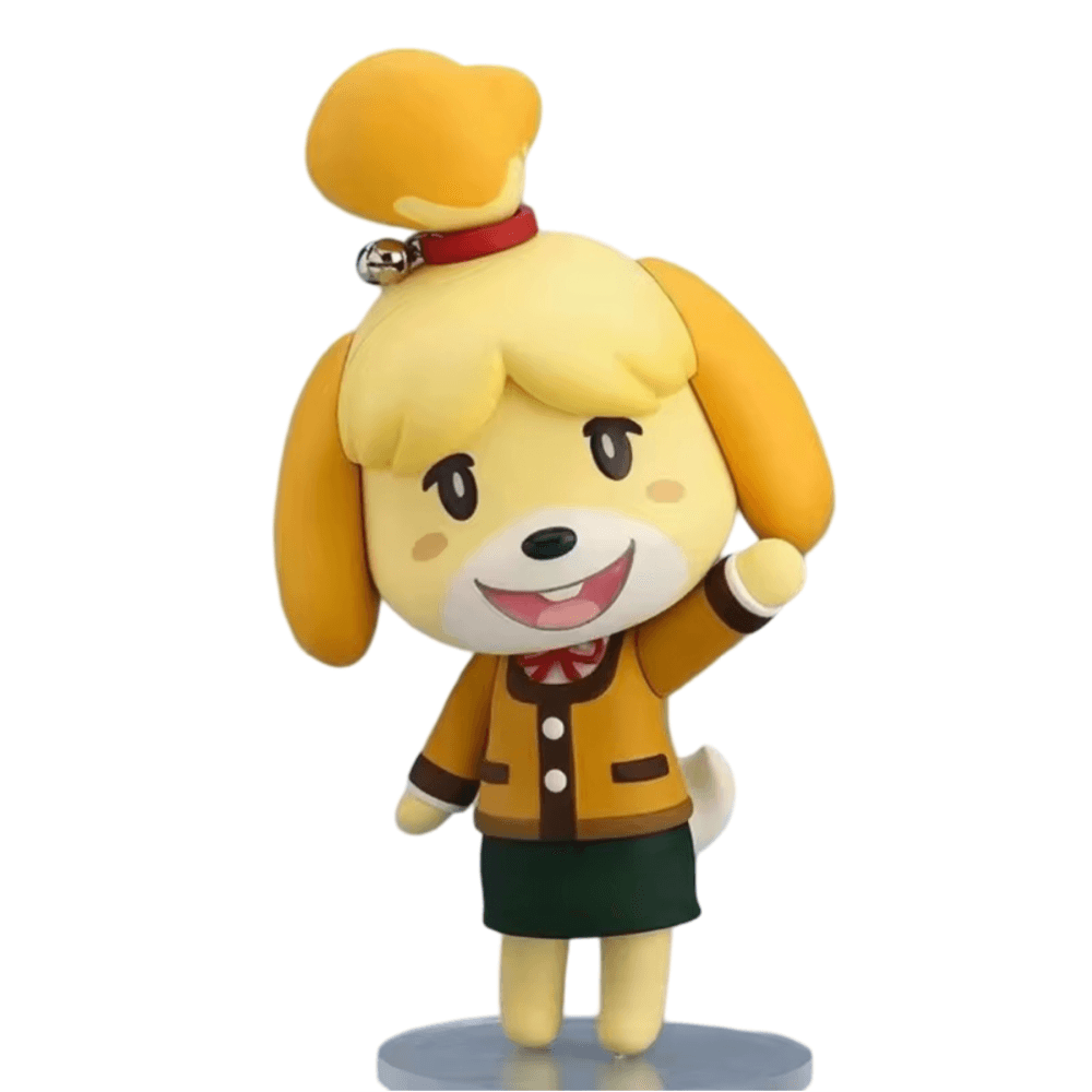 Anime Animal Crossing Isabelle Action Figure Toy — detail 2