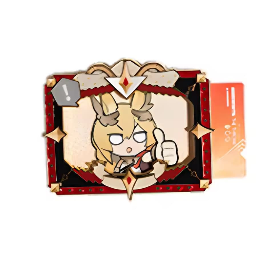 Anime Arknights Nearl The Radiant Knight Refrigerator Magnet