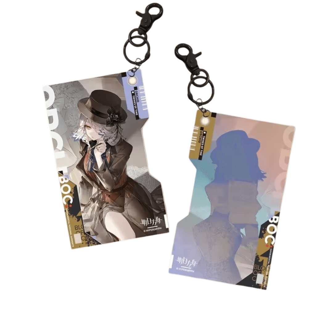 Anime Arknights Orchid Acrylic Keychain Pendant