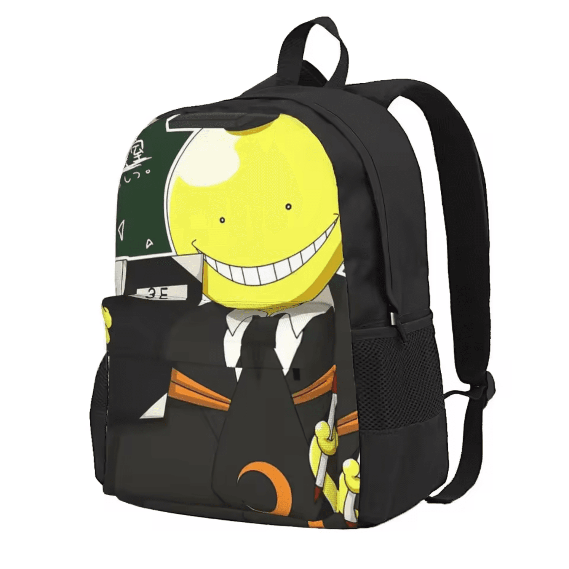 Anime Assassination Classroom Koro-Sensei Black Shoulder Bag