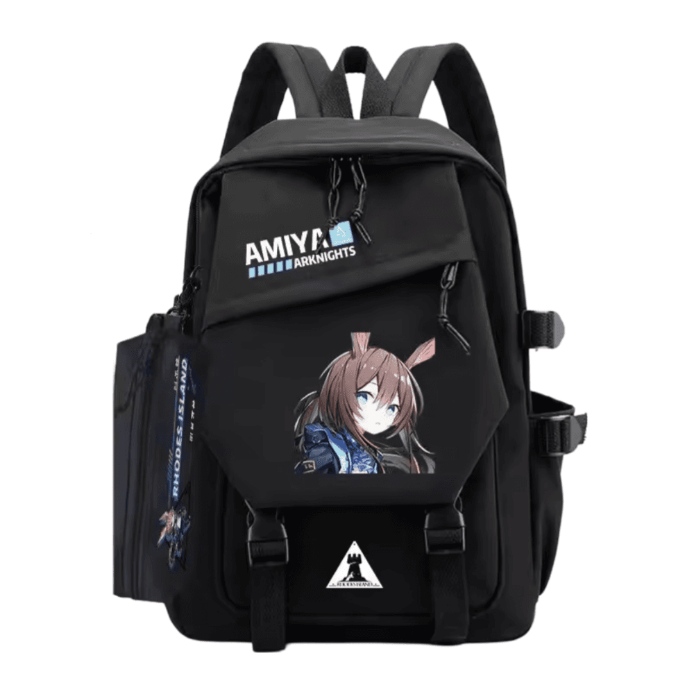 Anime Arknights Amiya School Bag