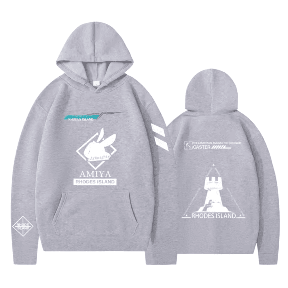 Anime Arknights Amiya Long Sleeved Hoodie — detail 2