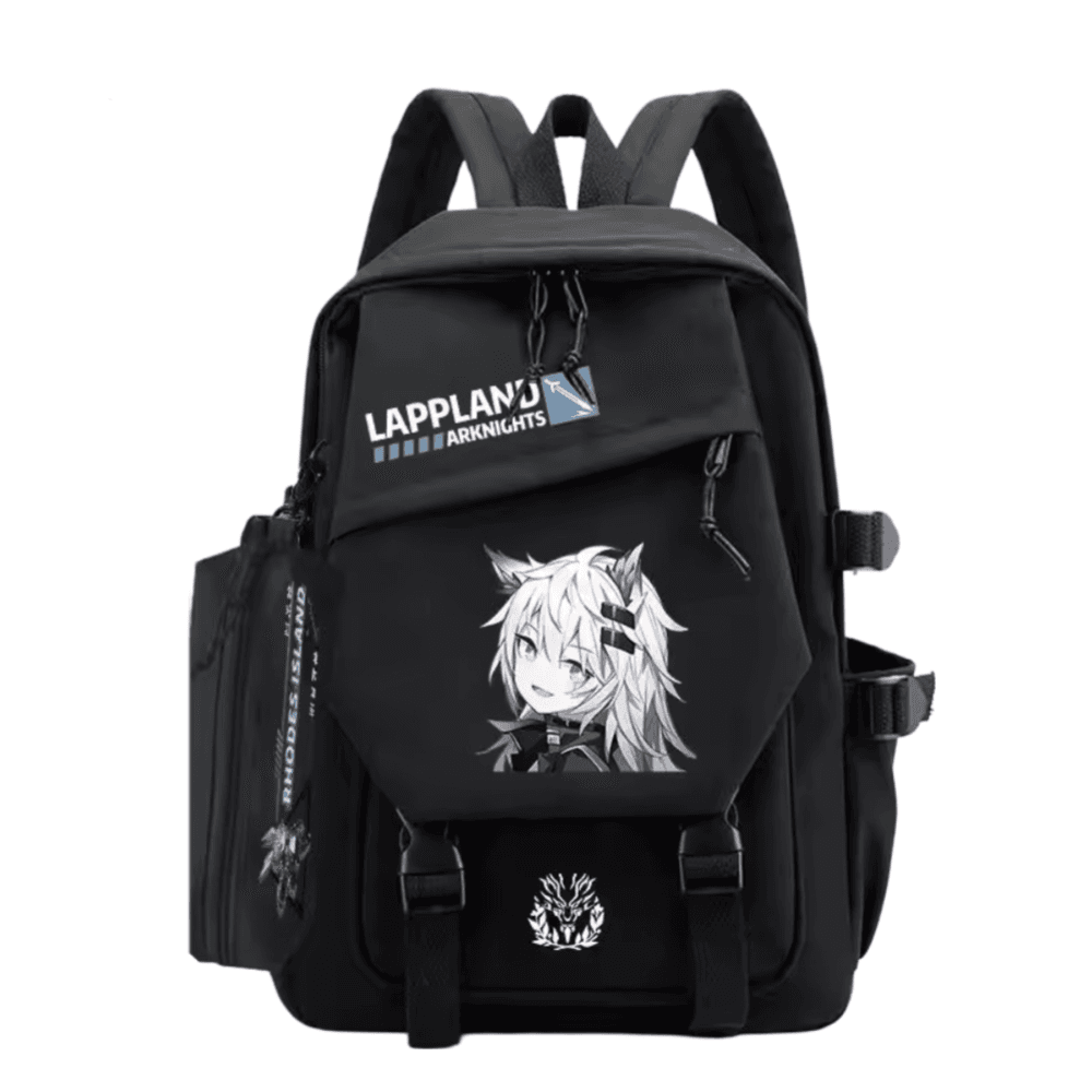 Anime Arknights Lappland School Bag
