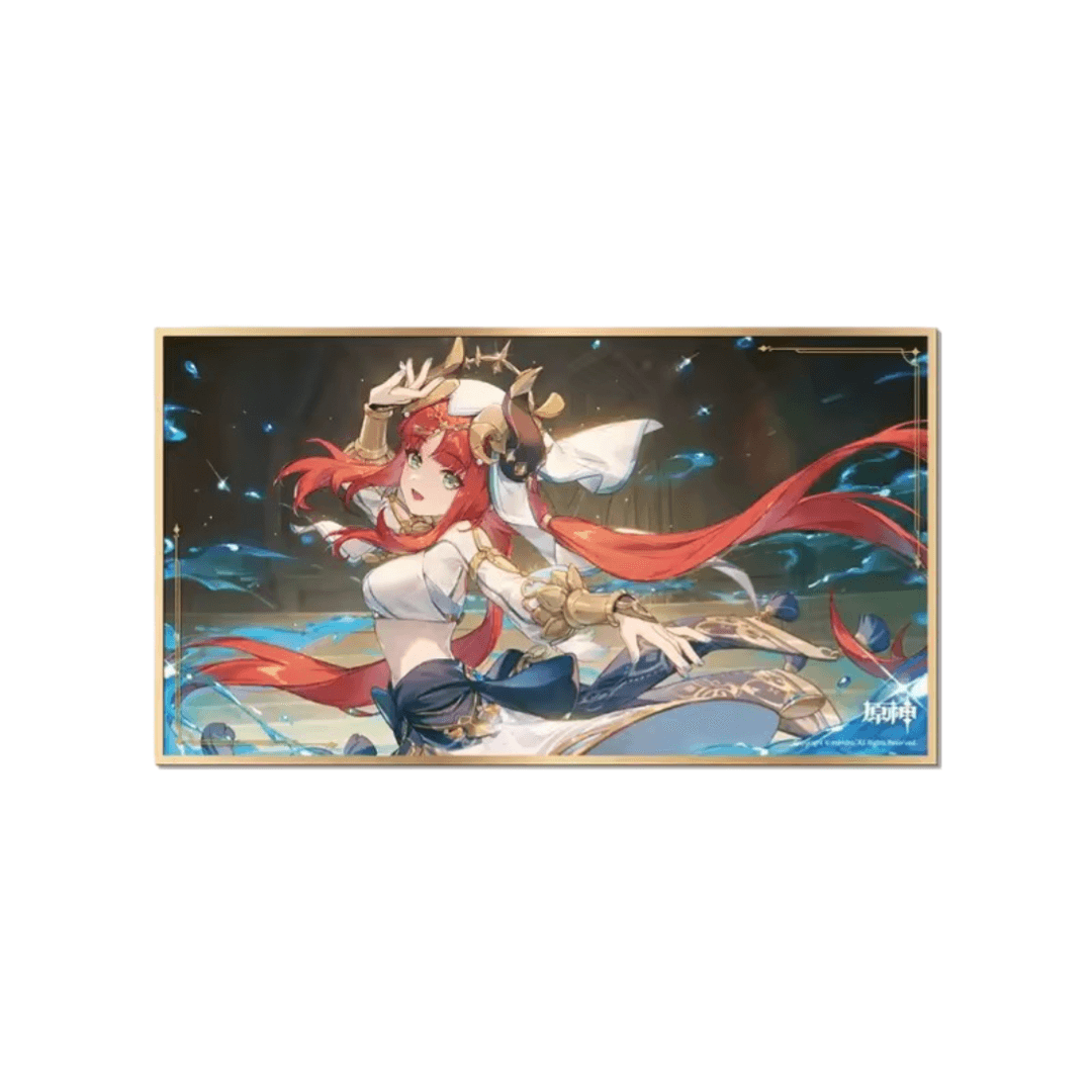Anime Genshin Impact Nilou Colored Paper