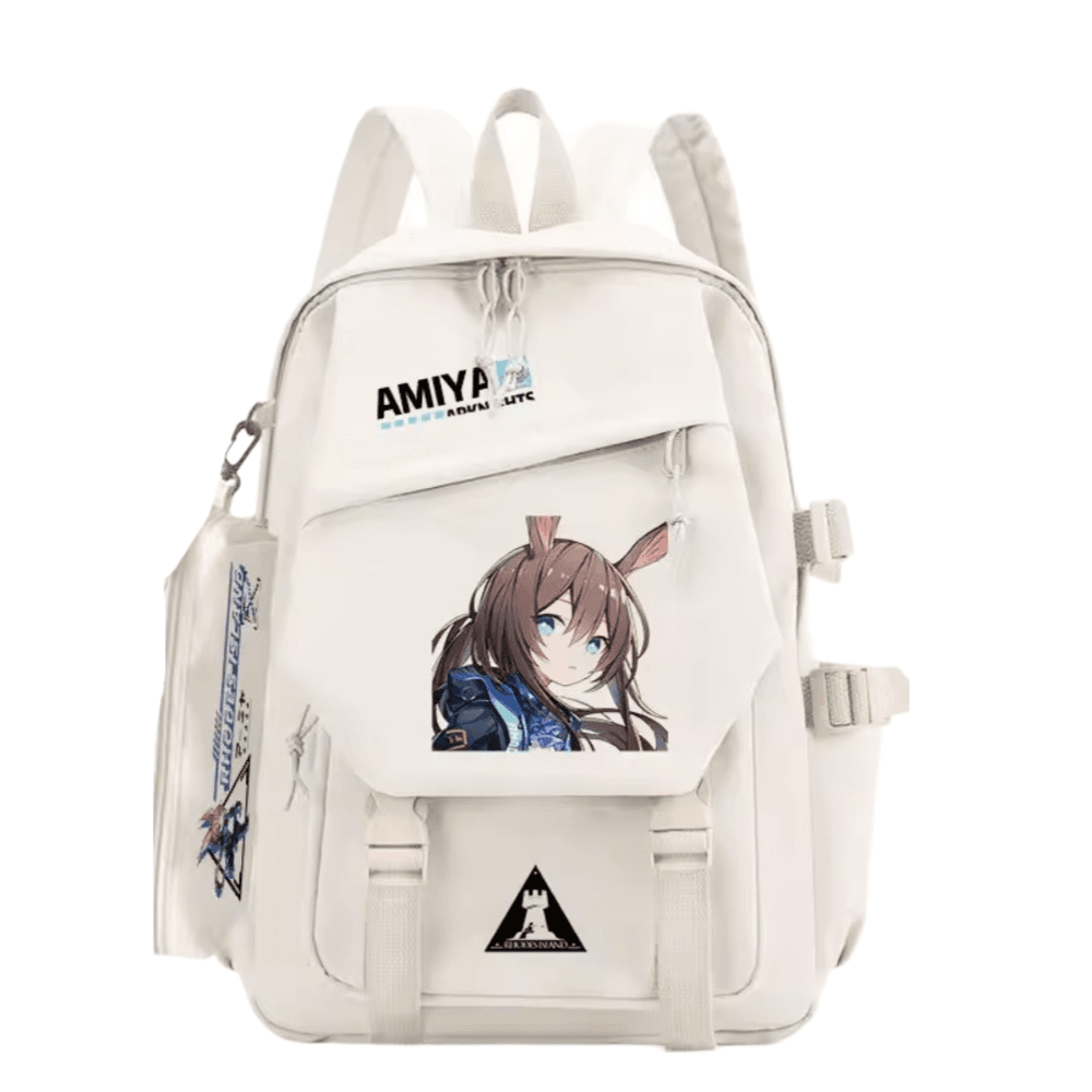 Anime Arknights Amiya Nylon Backpack