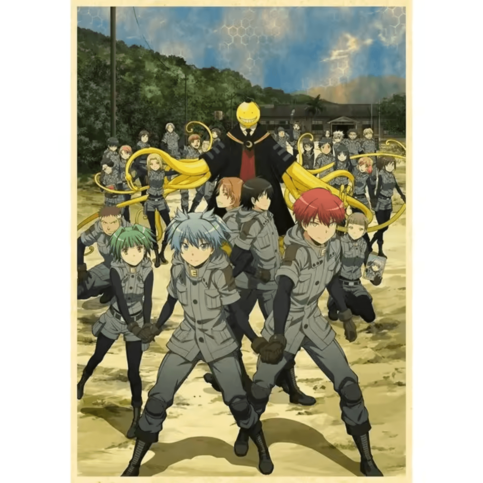Assassination Classroom Anime Character Poster Wall Art