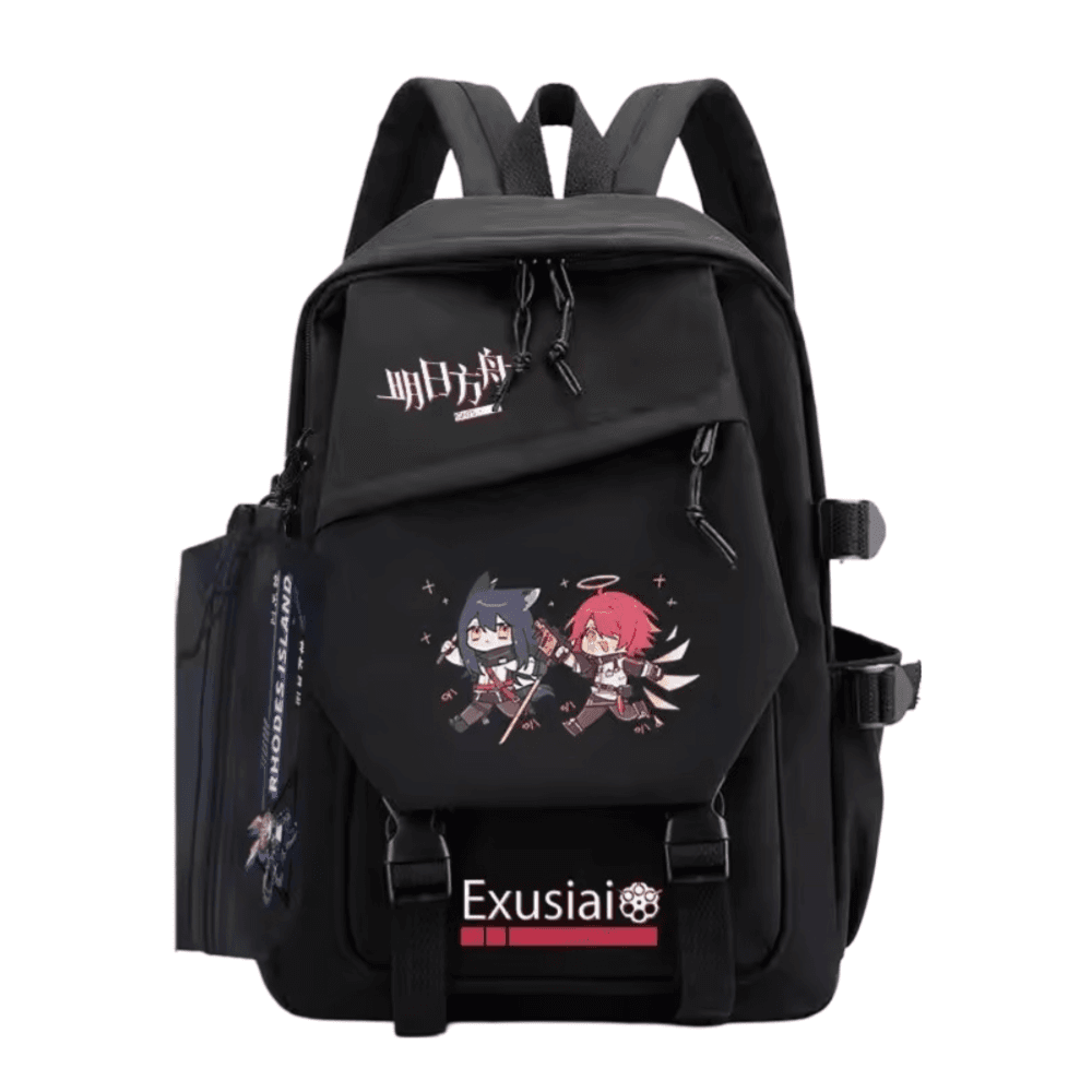 Arknights Exusiai Anime School Bag