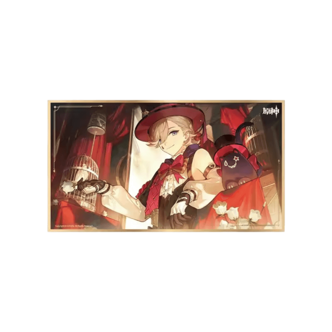 Anime Genshin Impact Lyney Colored Paper