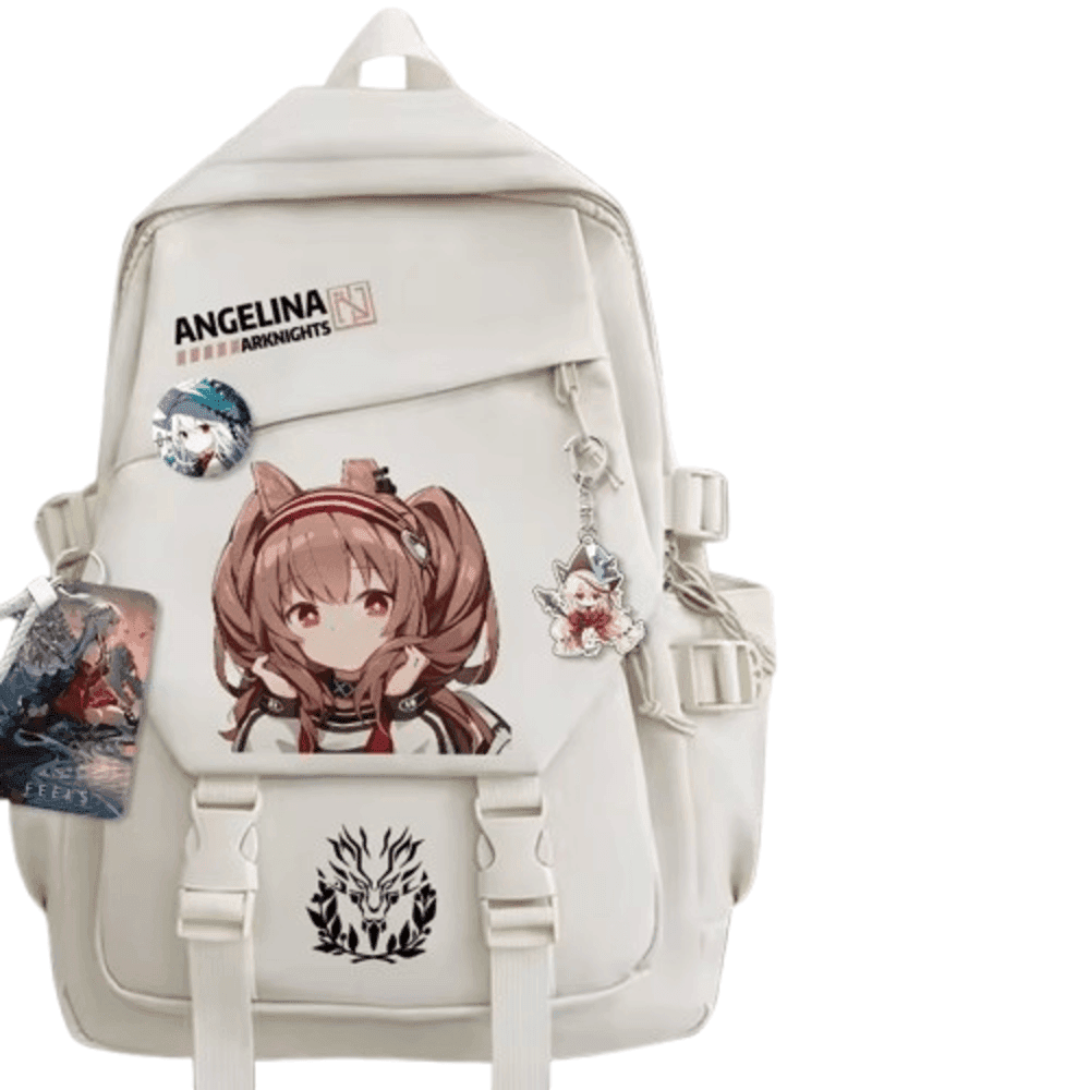 Arknights Anime Angelina School Bag