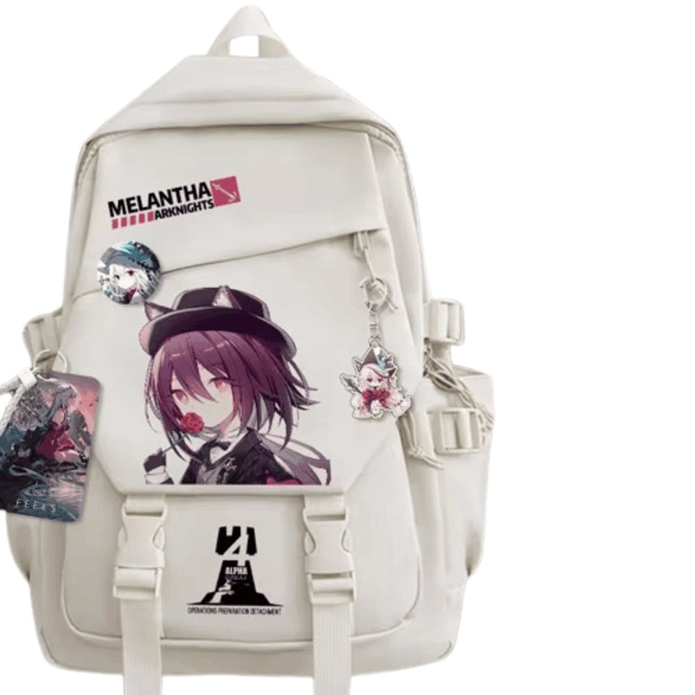 Anime Arknights Melantha School Bag