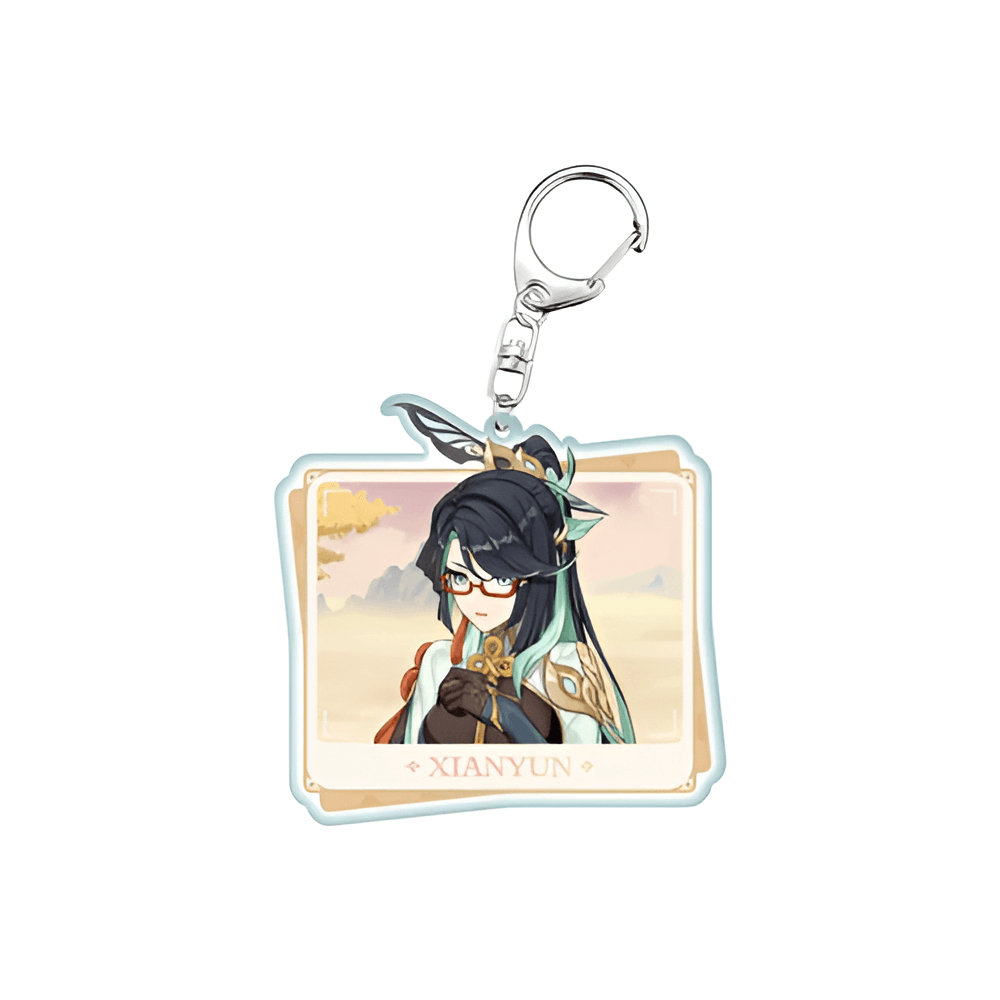 Anime Genshin Impact Xianyun Acrylic Keychain