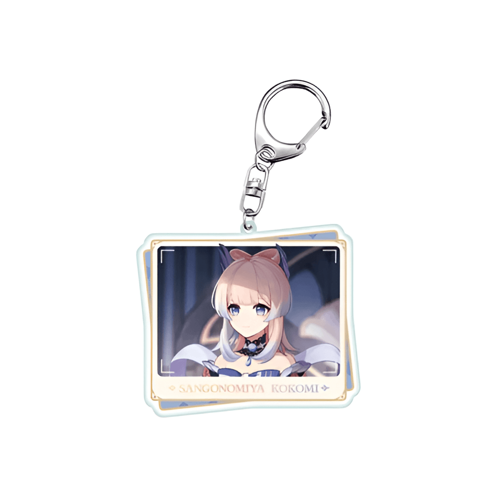 Anime Genshin Impact Sangonomiya Kokomi Acrylic Keychain