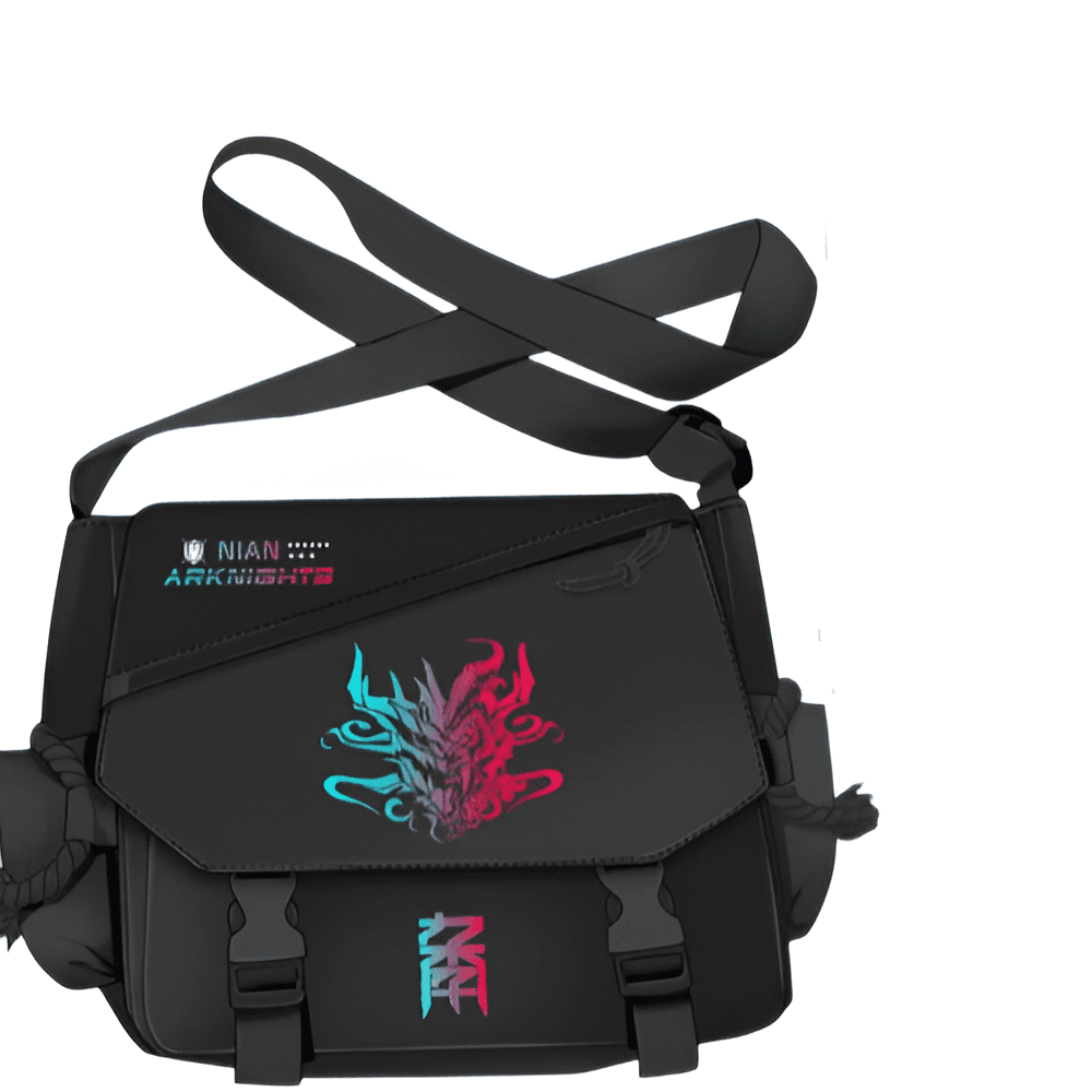 Arknights Anime Nian Student Shoulder Bag