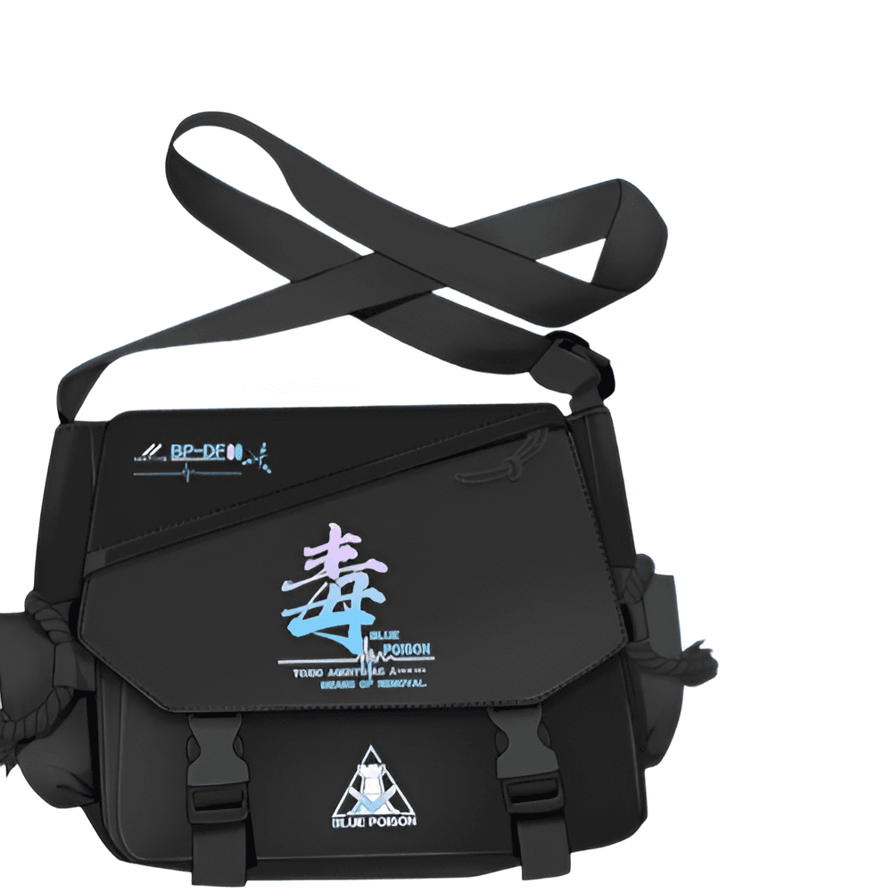 Anime Arknights Blue Poison Shoulder Bag