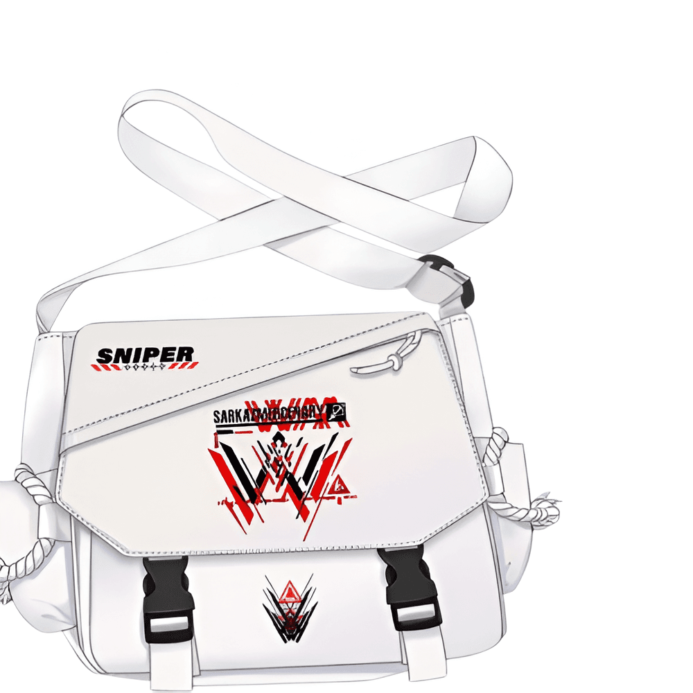 Anime Arknights Sniper Mercenary Sarkaz Fighter Shoulder Bag — detail 1
