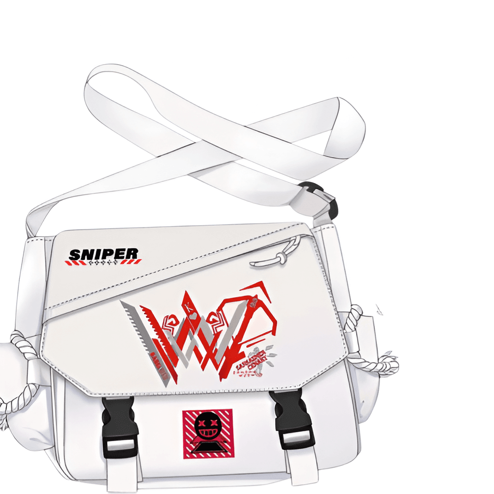 Arknights Anime Sniper Mercenary Sarkaz Fighter Shoulder Bag — detail 1