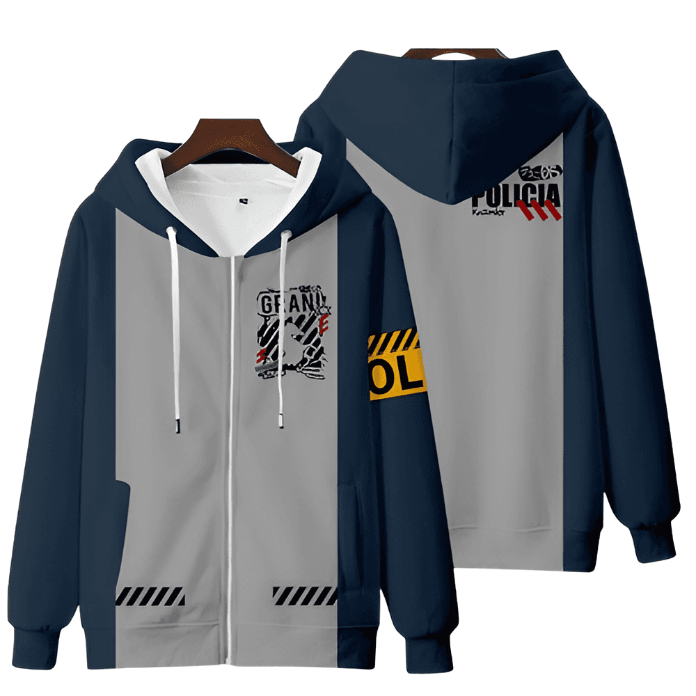 Anime Arknights Policia 3D Printed Hoodie