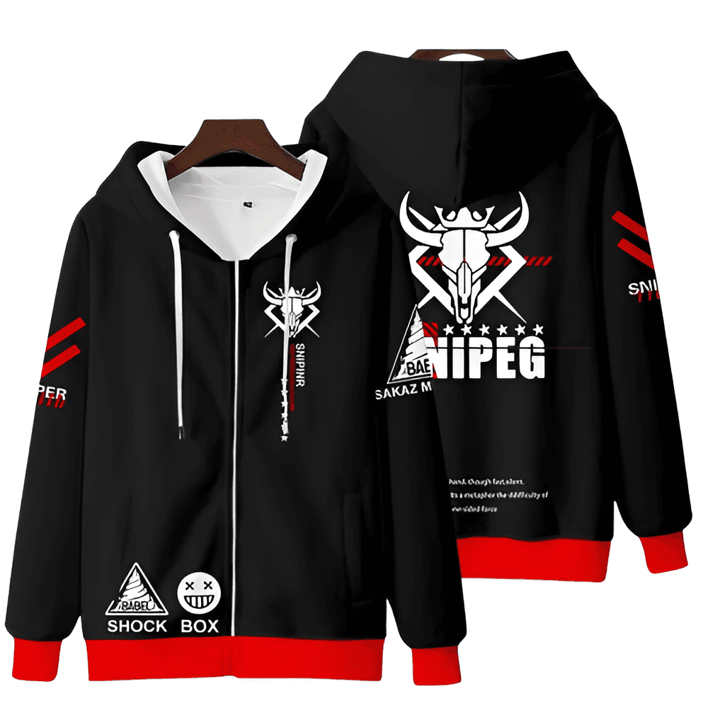 Arknights Anime Sniper Printed Hoodie