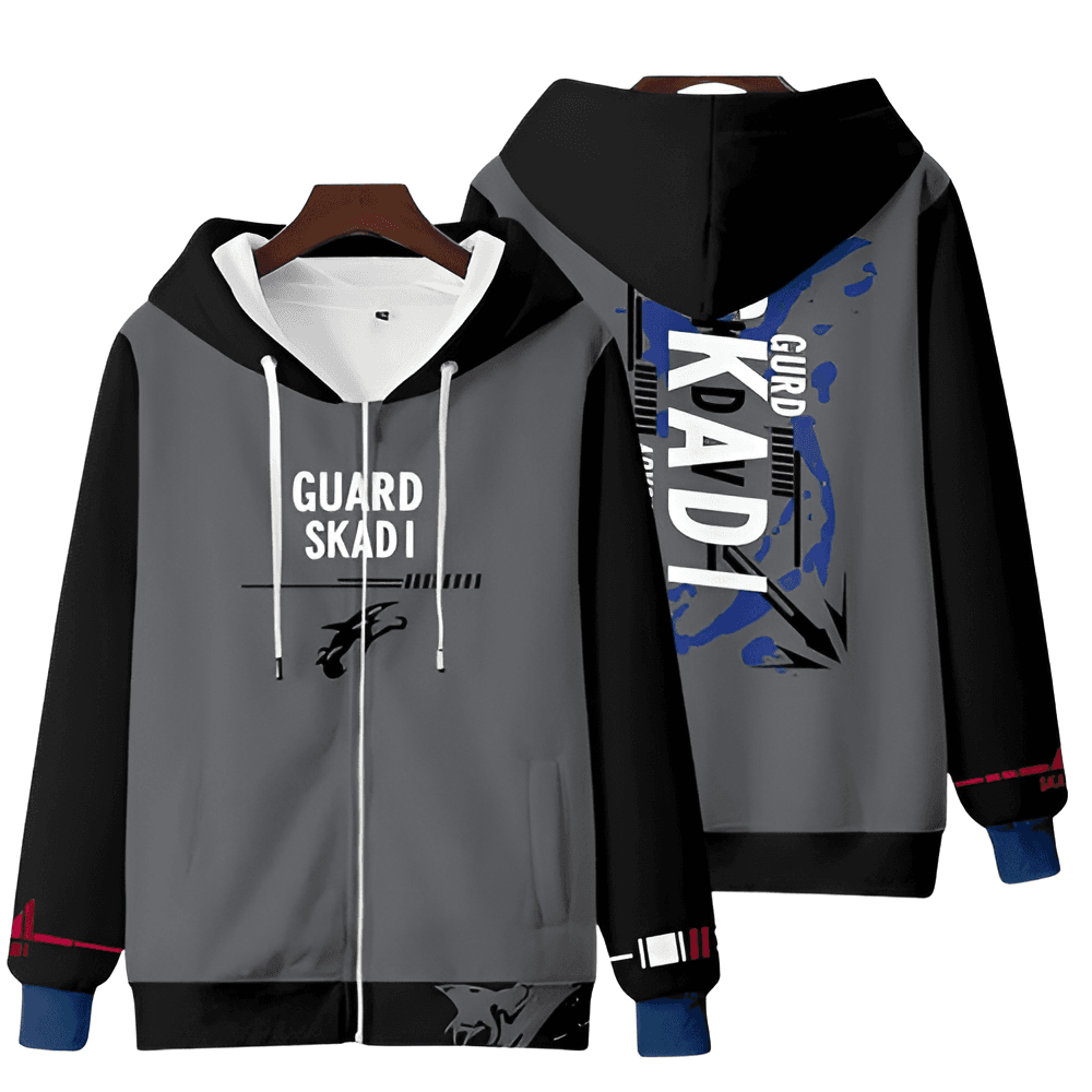 Anime Arknights Guard Skadi 3D Printed Hoodie