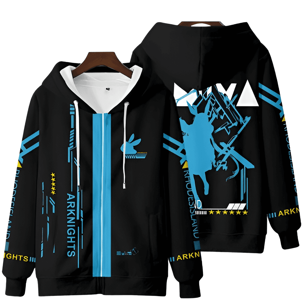 Anime Arknights Rhodes Island 3D Printed Hoodie