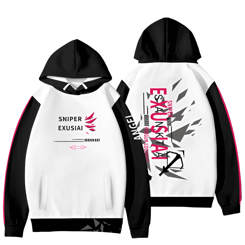 Anime Arknights Sniper Exusiai Pullover Hoodie
