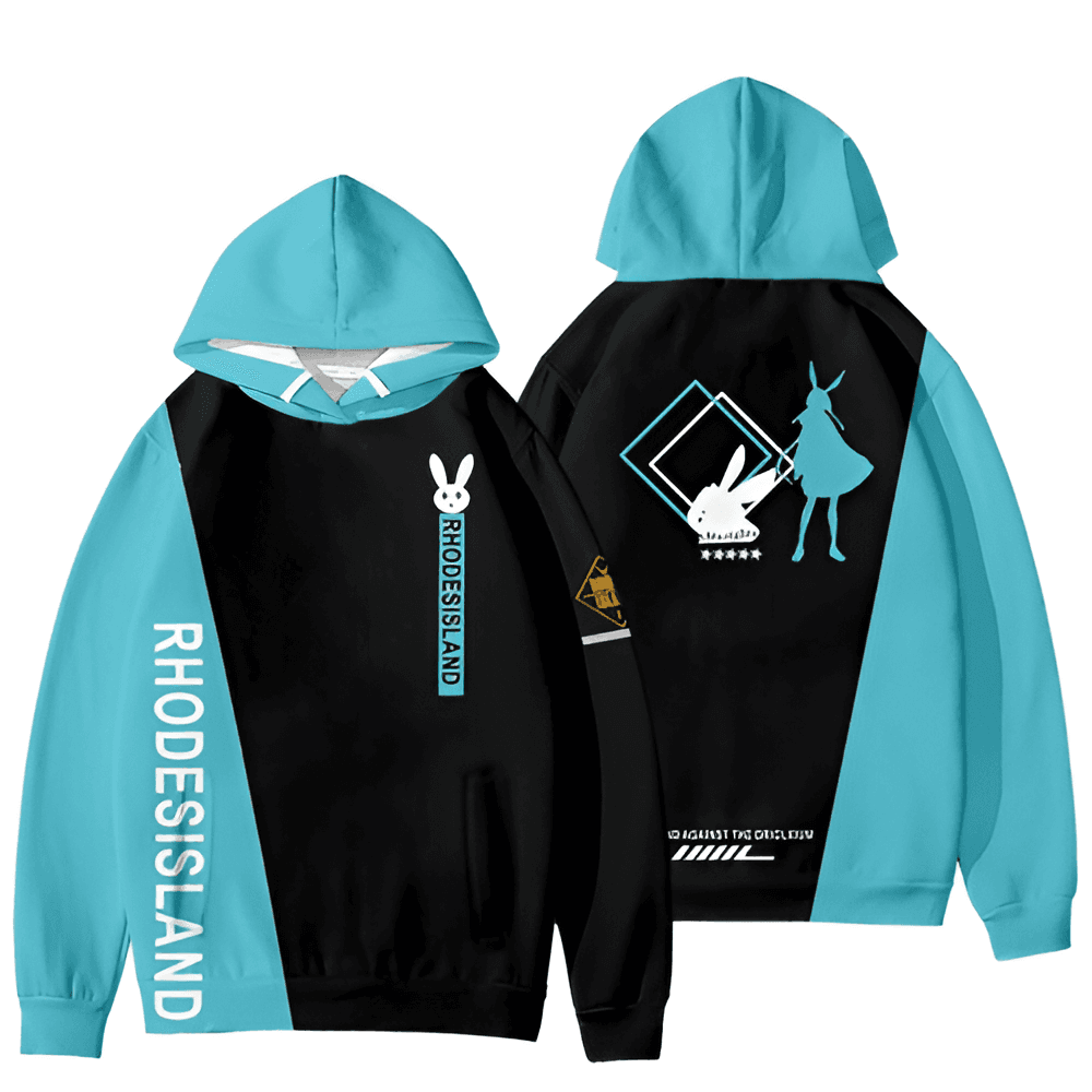 Arknights Anime Rhodes Island Pullover Hoodie