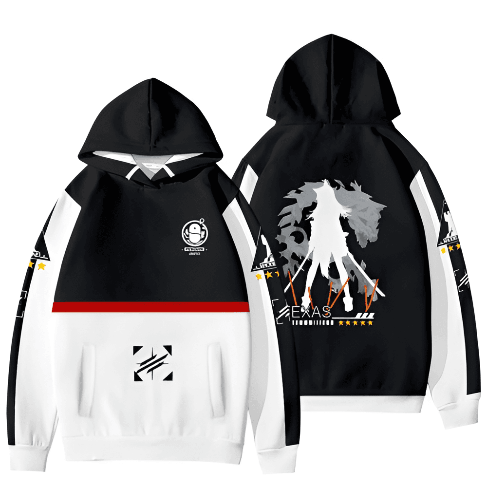 Anime Arknights Texas Pullover Hoodie