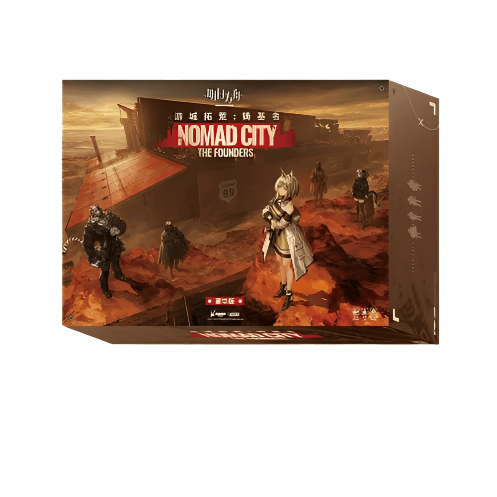 Anime Arknights Nomad City: The Founders Desktop Game Set — detail 1