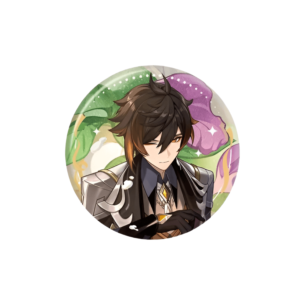 Anime Genshin Impact Zhongli Badge