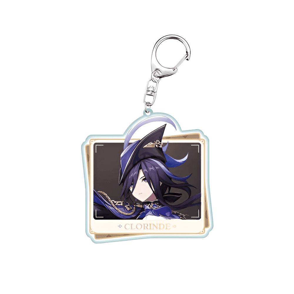 Anime Genshin Impact Clorinde Acrylic Keychain