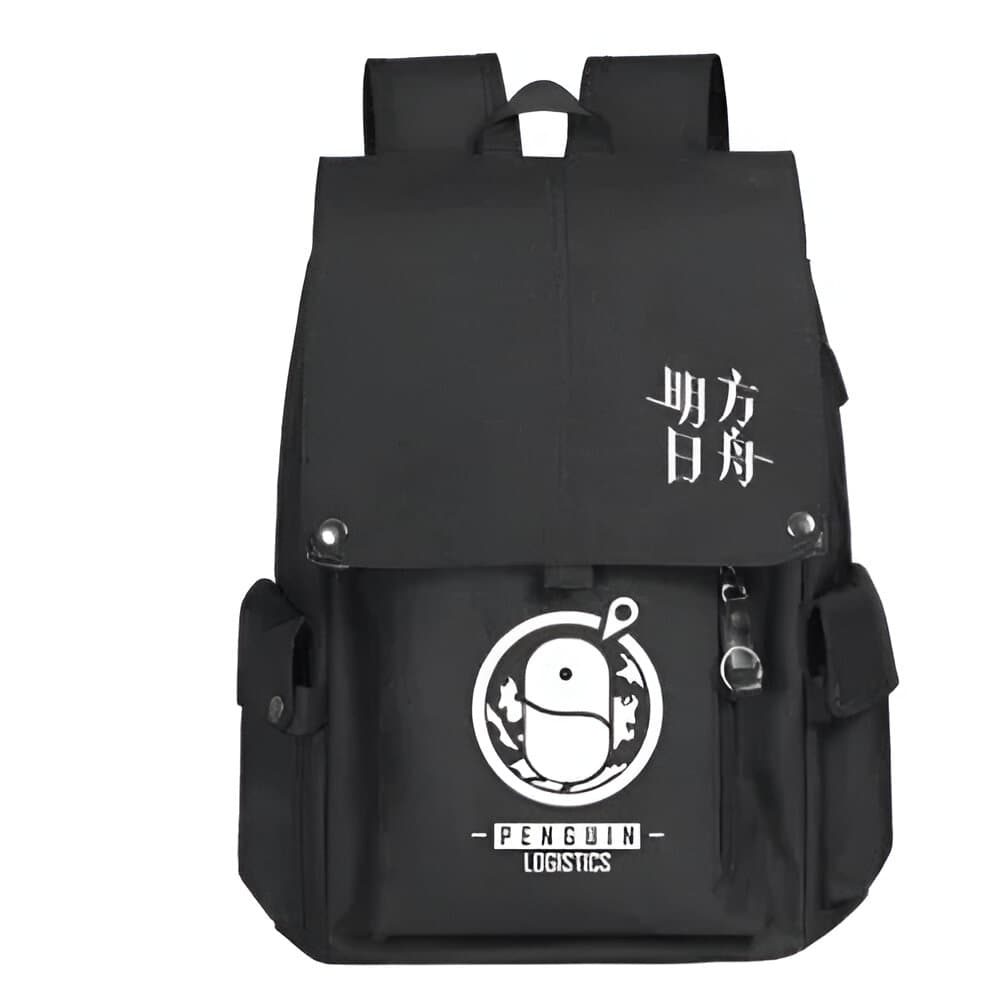 Anime Arknights Penguin Logistics School Backpack