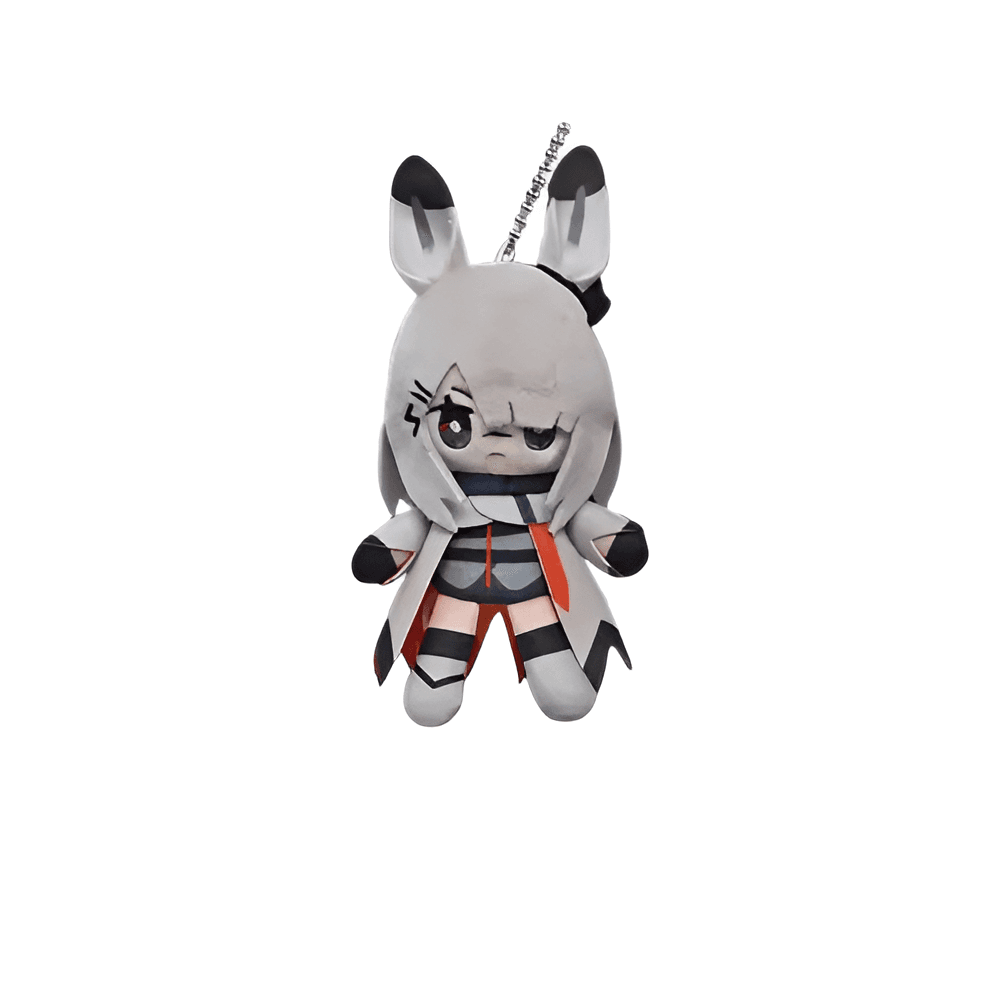 Anime Arknights FrostNova Plush Keychain Pendant