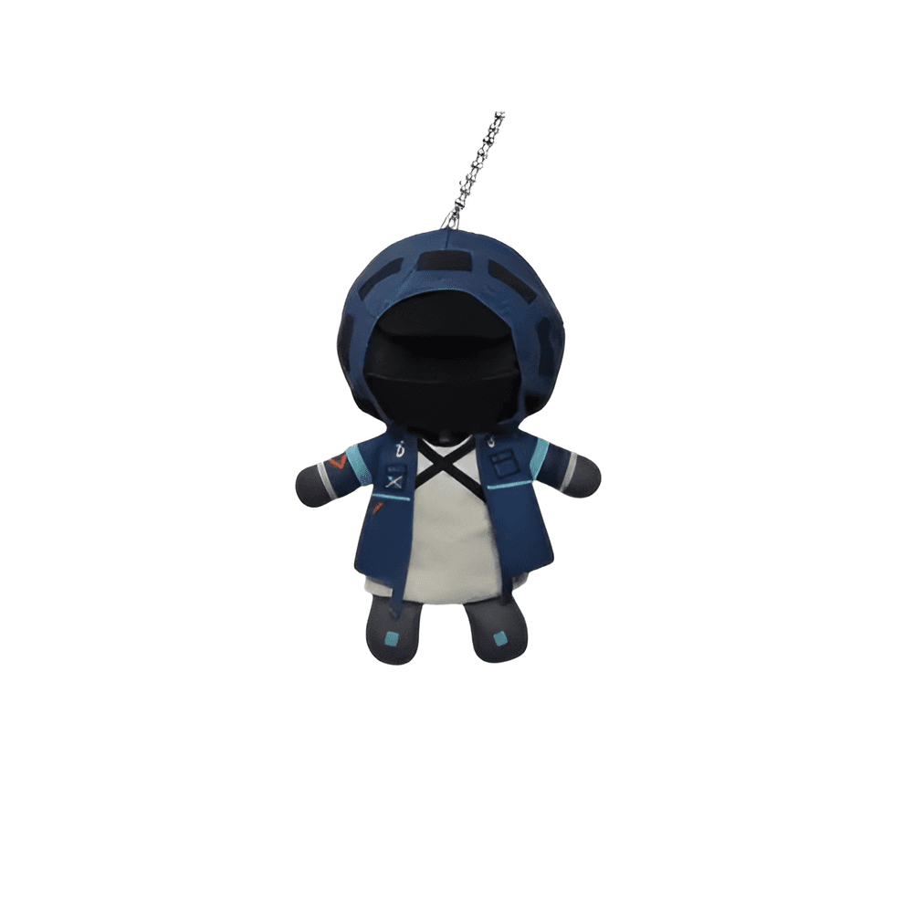 Anime Arknights Doctor Plush Keychain Pendant