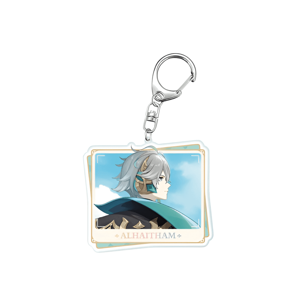 Anime Genshin Impact Alhaitham Acrylic Keychain