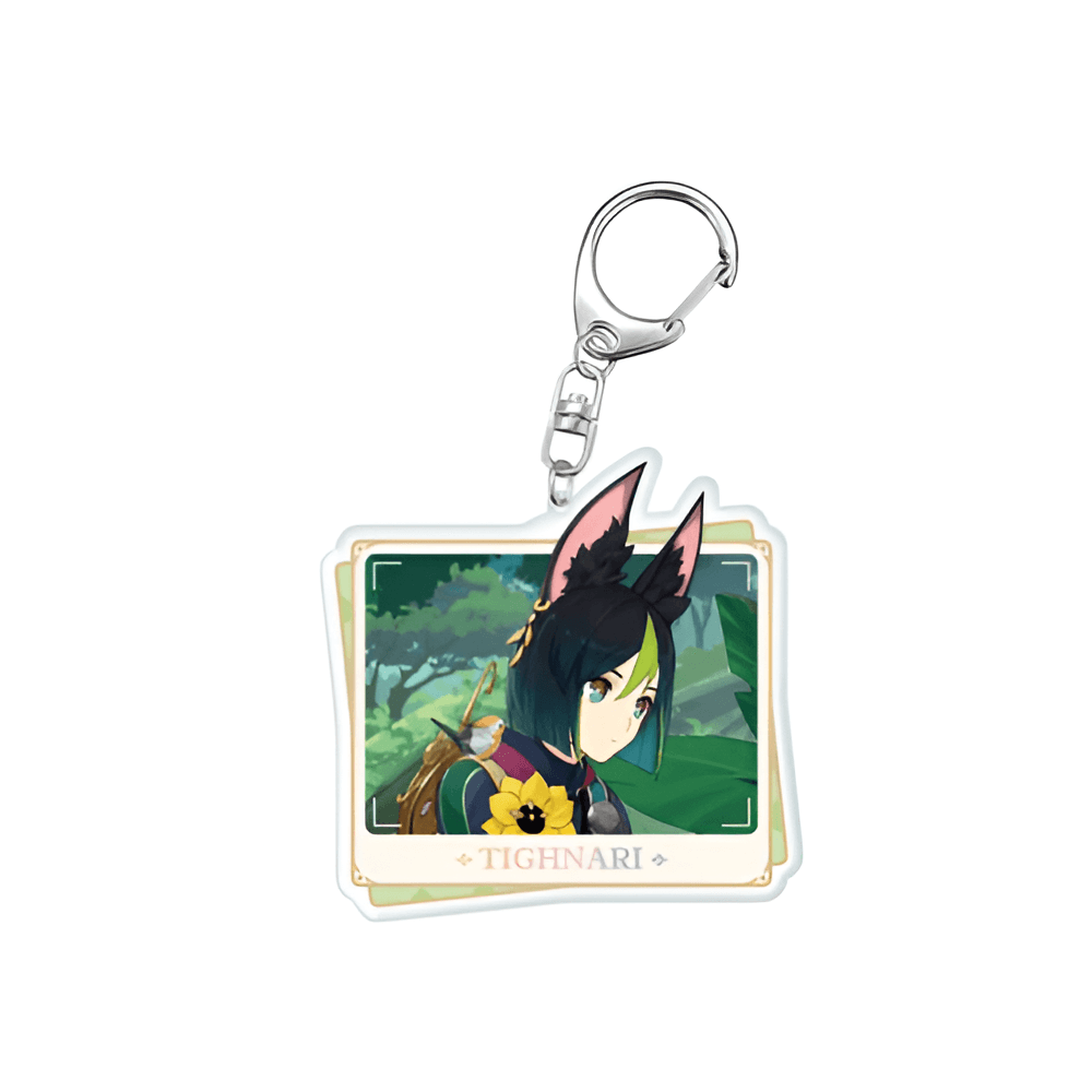 Anime Genshin Impact Tighnari Acrylic Keychain